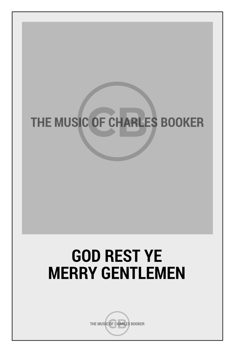 God Rest Ye Merry Gentlemen Cover Art 