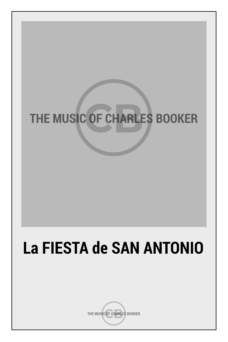 La Fiesta de San Antonio Cover Artwork