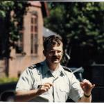 Conducting the Army Band of New York City, 1984