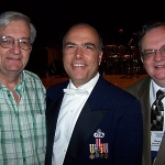 Jared Spears, LTC Steve Grimo, Chuck Booker AR Bandmaster's Conference